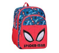 Marvel Joumma Spiderman Authentic School Backpack Adaptable to Cart Red 30x40x13cm Polyester 15.6L, red, School Backpack Adaptable to Trolley