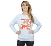Marvel Kawaii Guardians Of The Galaxy Retro Sweatshirt In Grey Grey XXL