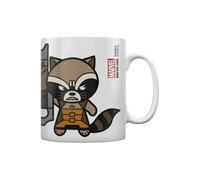 Marvel Kawaii Rocket Raccoon Mug in Off-White Marvel Off-White
