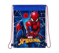 Marvel Kids Children Boys Spiderman Gym Bag Swim Shoe PE drawstring School Spider-Man Trainer Travel Tote Bag