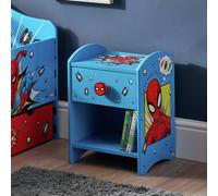Marvel Kids Spiderman Bedside Table - Blue