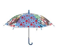 Marvel Kids Umbrella Boys Girls Auto-Open Avengers Umbrella 100cm Arc Size Lightweight Windproof Rain Sun Protection Brolly for Travel School Birthday Gift Outdoor Use