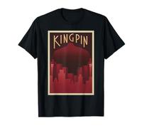 Marvel Kingpin City Skyline Poster T-Shirt