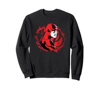 Marvel Knights DareDevil Sweatshirt, Adult Unisex, Black, X-Large
