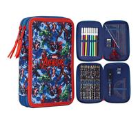 Marvel Large Pencil Case with Avengers Stationery Set - Official Avengers Merchandise for Boys (2100003484)