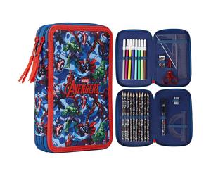 Marvel Large Pencil Case with Avengers Stationery Set - Official Avengers Merchandise for Boys (2100003484)