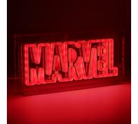 Marvel LED Neon Light - Officially Licensed Free Standing or Wall Mountable Light Sign - Game Room Accessories and Film Memorabilia Decor | Paladone
