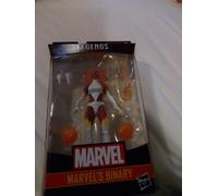 Marvel Legends Series 6-Inch Binary Figure with Premium Design and 6 Accessories