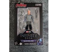 Marvel Hasbro Legends Series 15-cm Scale Action Figure Toy Quicksilver, Infinity Saga character, Premium Design, Figure and 5 Accessories Multicolor