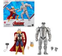 Marvel Hasbro Legends Series Thor vs Destroyer, Avengers 60th Anniversary Collectible 6 Inch Action Figures