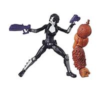 Marvel Legends: Deadpool 2 - Marvel's Domino 15cm Action Figure | Marvel Legends Deadpool 6 Inch Action Figure BAF Sasquatch - Domino