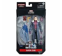 MARVEL LEGENDS DISNEY+ BARON ZEMO 6" ACTION FIGURE BAF CAPTAIN AMERICA WINGS