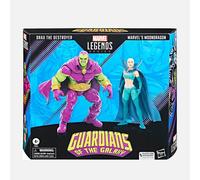 Marvel Legends Guardians of The Galaxy 6 Inch Action Figure 2-Pack - Drax & Moondragon, (F7055)