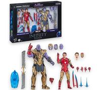Marvel Legends Iron Man Mark 85 vs Thanos 2-Pack Avengers Endgame Infinity Saga