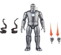 Marvel Hasbro Legends Series Iron Man (Model 01) Avengers 60th Anniversary Collectible 6 Inch Action Figure, 6 Accessories