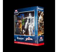 Marvel Action Figure - Legends MTG Agent Anti-Venom (Spider-Man) - Foil Card, Red/Black