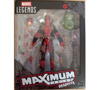 Marvel Legends Maximum Series Deadpool Action Figure with Doop