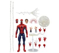 Marvel Legends Maximum Series Spider-Man, Deluxe 6 inches, Red and Blue