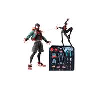 Marvel Legends Sentinel Spiderman Action Figure Spider-Verse Miles Sv Shf Morales Peni Anime Figures Statue Toys Beige