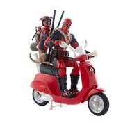 Marvel Legends Series 6" Deadpool with Scooter Action Figure Vehicle Set for Kids