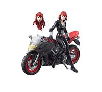Marvel Legends Series 6-inch Black Widow with Motorcycle