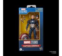 Marvel Legends Series Captain America, Avengers: Endgame Collectible 15-cm Action Figure, Red, White, Blue