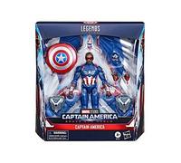 Marvel Legends Series Captain America Captain America: Brave New World 15-cm Action Figure, Red, White, and Blue