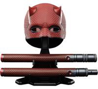 Marvel Legends Series Daredevil: Born Again Premium Roleplay Mask and Billy Club, Red
