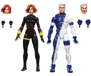 MARVEL LEGENDS SERIES EARTHS MIGHTIEST HEROES AVENGERS BLACK WIDOW & QUICKSILVER