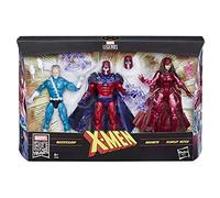 Marvel Legends Series Exclusive 6-Inch Family Matters 3-Pack with Magneto, Quicksilver and Scarlet Witch Action Figures - Exclusive to Amazon