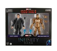 Hasbro Marvel Legends Series 6-Inch Happy Hogan And Iron Man Mark 21 XXI