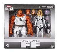 Marvel Legends Series Future Foundation Marvel's The Thing & Marvel's Invisible Woman, 2 Fantastic Four Comics-Inspired 15 cm Scale Action Figures