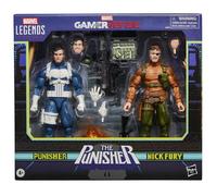Marvel Legends Series Gamerverse Punisher and Nick Fury Action Figure Collectibles