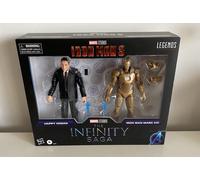Hasbro Marvel Legends Series 6-Inch Happy Hogan And Iron Man Mark 21 XXI