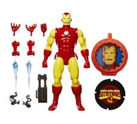 Marvel Legends Series Iron Man, Avengers Retro Marvel Comics Secret Wars Collectible 6 Inch Action Figure, Red and Gold