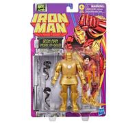 Marvel Legends Series Iron Man (Model 01 - Gold) 6 Retro Comics Collectible Action Figure