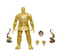 Marvel Legends Series Iron Man (Model 01 - Gold) 6 Retro Comics Collectible Action Figure