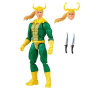Marvel Legends Series Loki 15-cm Retro Packaging Action Figure Toy, 3 Accessories