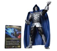 Marvel Legends Series Marvel Super Heroes Magic: The Gathering Doctor Doom 2099, 15-cm Action Figure Toy plus Exclusive Foil Collectible Card Game Trading Card
