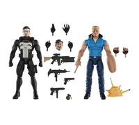 Marvel Legends Series Punisher and Bushwacker, Comics Collectible 6-Inch Action Figures