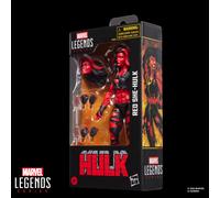 Marvel Legends Series Red She-Hulk, Hulk Comics Collectible 15-cm-scale Action Figure
