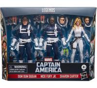 Marvel Legends Series S.H.I.E.L.D. - Nick Fury Jr. Sharon Carter & Dum Dum Dugan