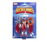 Marvel Legends Series Secret Wars Marvel’s Falcon, Retro Captain America Comics Collectible 15-cm Action Figure with Lenticular Shield