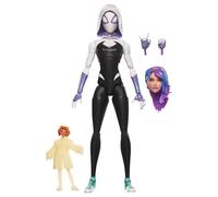 Marvel Legends Series Spider-Gwen, Spider-Man: Across the Spider-Verse Collectible 6 Inch Action Figure, Pink and White