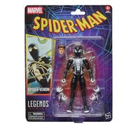 Hasbro Marvel Legends Series Spider-Venom, Retro Cardback Spider-Man Comics Action Figure