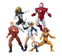 Marvel Legends Series The West Coast Avengers Collection, 5 Comics-Inspired Collectible 6-Inch Action Figures (Amazon Exclusive)