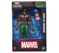 Marvel Legends Series Werewolf By Night Marvel Comics Action Figure, Dark Blue-grey
