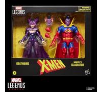 Marvel Comics Action Figure Two-Pack - Marvel Legends X-Men Deathbird & Gladiator - Purple