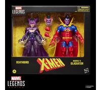 Marvel Comics Action Figure Two-Pack - Marvel Legends X-Men Deathbird & Gladiator - Purple