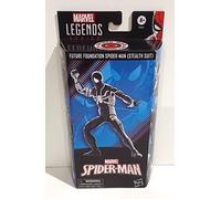 Spider-Man Marvel Hasbro Legends Series 15-cm Future Foundation (Stealth Suit) Action Figure Toy, Includes 4 Accessories, Multicolor,F3454